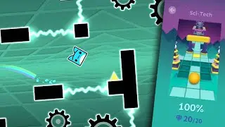 (Geometry Dash & Rolling Sky) Sci-Tech Layout