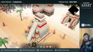 Empires Apart 1v1 between developers Zamy and Engine during development