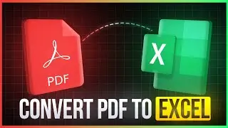 PDF to Excel Flawless Method: Extract Tables + Fix Data FAST (No 3rd-Party Apps)