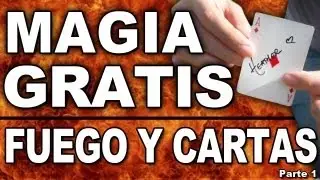 Truco de magia revelado con cartas, fuego y firma explicado y gratis parte 1