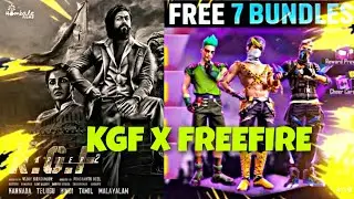 Kgf 2 X free fire 🔥 new event