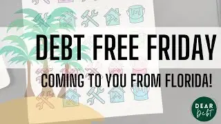 Debt Free Friday | Coming to you live from VACATION! Financial goal progress, basement fund done!