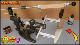 Good professional knife sharpening system Klodchik | Sharpening kitchen knife XINZUO VG10