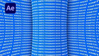 5 Крутых Идей с Текстом в After Effects. Кинетическая Типографика