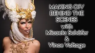 photoshooting with Micaela Schäfer