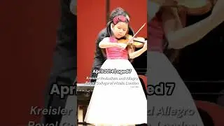 violin progress from 2013-14 (7 years old)