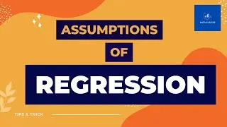 Assumptions of Regression #regression