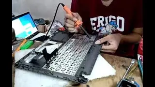 Tutorial!!! Proses Ganti Keyboard Asus A407U