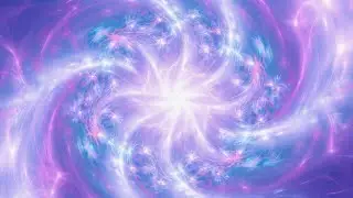 “Soft fractal patterns slowly evolving in gentle pastel colors, looped”