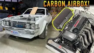 1977 Toyota Celica RestoMod Build - EP11 - The Carbon Touch