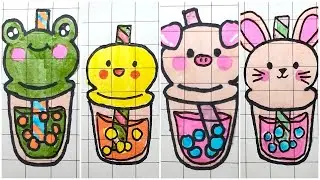 Vẽ đồ ăn thức uống cute đáng yêu | Sherry's Art #05