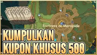 Kumpulkan Kupon Khusus 500 - Genshin Impact [Top Up Di Febry.Store]