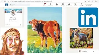 How to promote art on LinkedIn part 1