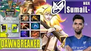 BOOM ESPORTS vs NGX | SUMAIL- 7.32 DAWNBREAKER MID TOO OP | ESL ONE MALAYSIA 2022 Dota 2 Highlights
