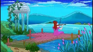 lakeshore melodies 🌊 violin lofi hip hop music 🌊 powerful lofi violin songs by viofi
