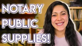 Notary Supplies & the start to your SIGNING AGENT & RON Supplies!