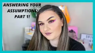 ANSWERING YOU ASSUMPTIONS ABOUT ME! Part 1! SoJo Beauty
