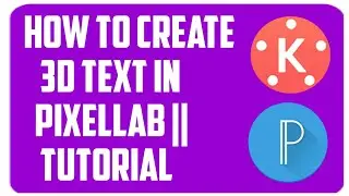 Create 3D Text In PixelLab|| Tutorial
