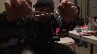 Make Trot Line Fishing Leaders With NO Waste Line
