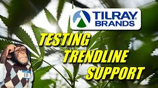 Tilray Brands Testing Trendline Support 🍑
