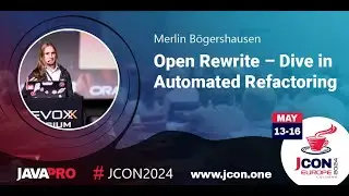 Open Rewrite – Dive in Automated Refactoring | Merlin Bögershausen (EN)