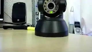 TOMTOP.COM Wireless/Wired WiFi IR LED Nightvision Security IP Camera