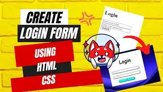 How to Create Login form Using Html Css | Tech_frds #html5 #css3 #login #webdesign