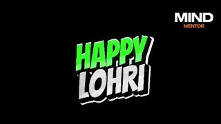 Happy Lohri to all of You from @MindMentor23.