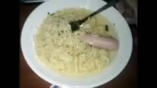 Доширак с сосиской