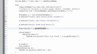 JDBC Lesson 6. Display Data from Database to Eclipse