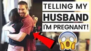 *HE DIDN'T BELIEVE ME!* TELLING MY HUSBAND I'M PREGNANT!!! WE'RE EXPECTING BABY #2! | Liza Adele
