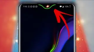 How To Enable Led Notification Light Around Notch Or Camera - For Any Android Device | Without Root