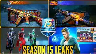 Season 15 Leaks 🤔🔥|| 1-100 RP Rewards || S15 Leaks || PUBG Mobile Update || HYPER Gametube