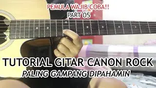 Tutorial Gitar Canon Rock Part 5