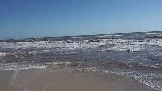 Лазурное 27 сентября - Пляж и Море