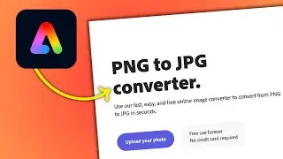 How to Convert PNG to JPG using Adobe Express (FREE PNG to JPG Converter)