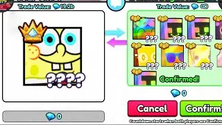 I Got INSANE OFFERS for my Titanic Spongebob in Pet Sim... (HUGE PET GIVEAWAY)