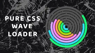 Pure CSS Wave Loader | Encrypted Code
