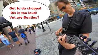 AHOLE ALERT! I play quietest song known to man, the Terminator Tourist still thinks it's too loud