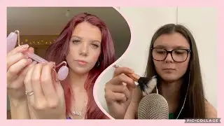 ASMR - Skincare and Makeup Application! Collab with 