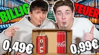 Dima und Smiley erraten das Billigste Getränk am Geschmack! 🤔
