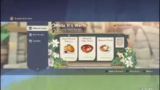 Genshin Impact Food Delivery Event Day 5 (15122020)