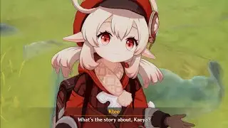 Kaeya tells Klee a story of Jinni 🤭