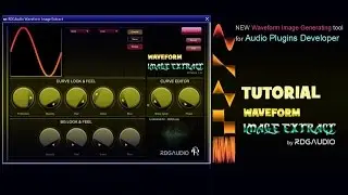 How to use RDGAudio Waveform Image Extract Software  Generate Waveform Image  Audio Plugins VST
