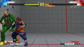 STREET FIGHTER V Zeku VS Sagat Rage quit Hahaha