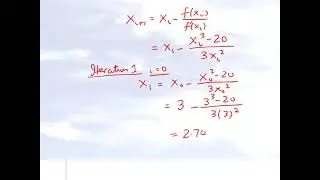 Chapter 03.04: Lesson: Newton Raphson Method: Example