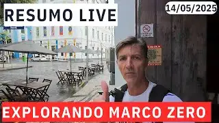 SUMMARY of the LIVE EXPLORING MARCO ZERO in RECIFE – YOU NEED TO SEE THIS.