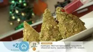 Новогодние пирожные