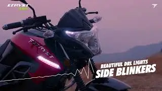 PURE EV eTryst 350 | Beautiful DRL Lights and Side Blinkers