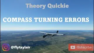 Compass Turning Errors | Quick Theory Question with Real Airline Pilot / Flight Instructor